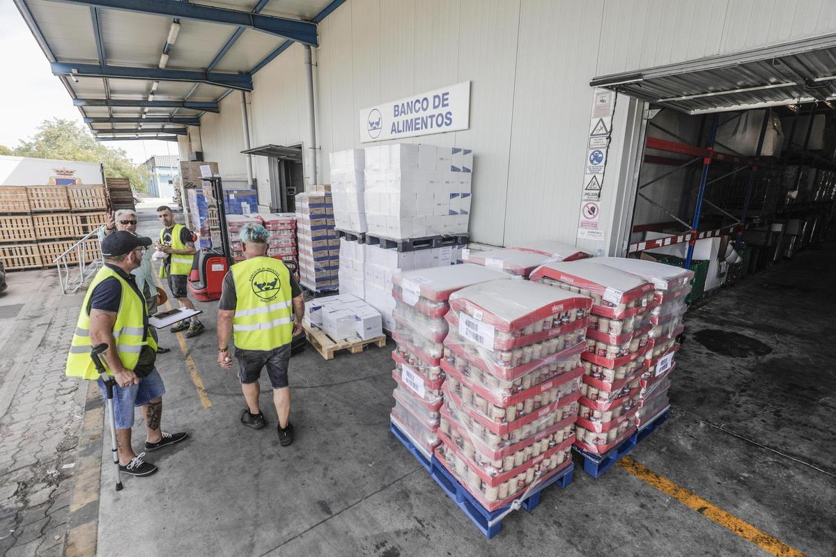 El Banco de Alimentos de Mallorca dejará de percibir 600 toneladas de ayuda.