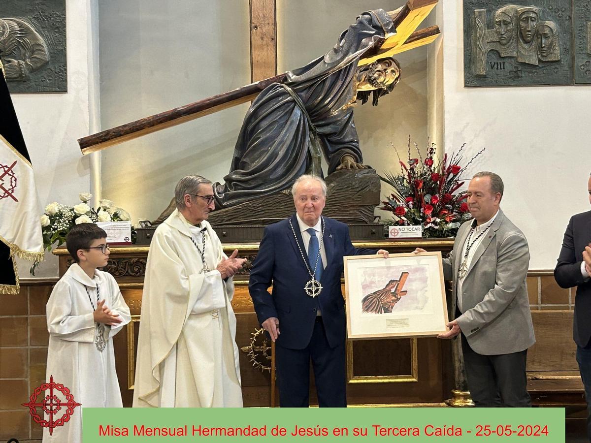 Reciente homenaje de la Tercera Caída a Juan Francisco Fernández Nieto en San Lázaro