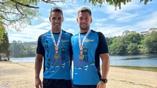 Pedro Vázquez y Javi López, campeones de España de maratón de piragüismo y al Mundial de Györ