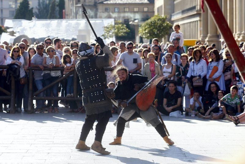 Mercado medieval en Zaragoza