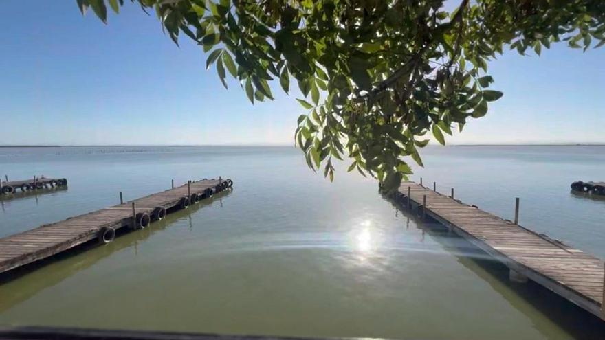 Puesta de sol en una Gola de Pujol vacía por las restricciones de tráfico