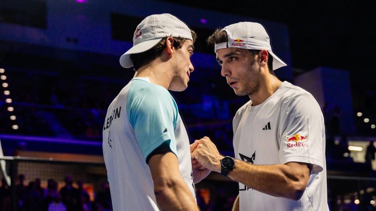 Lebrón y Galán celebran la victoria