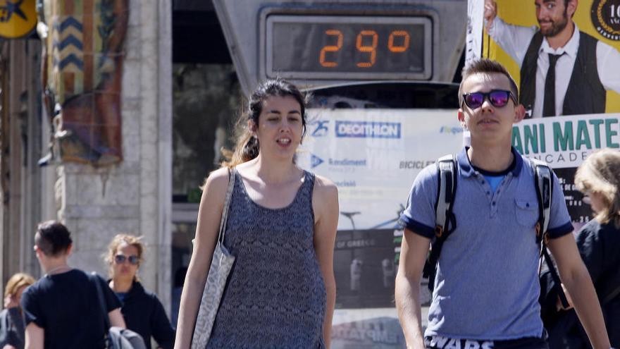 S&#039;espera la primera calorada de primavera entre divendres i dissabte