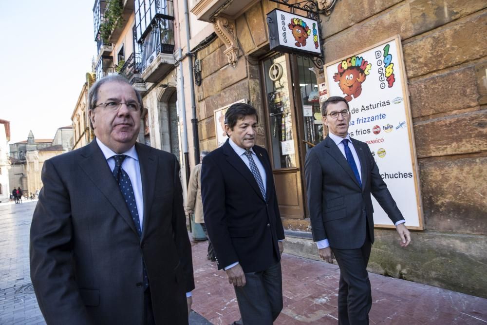 Reunión de presidentes en Oviedo