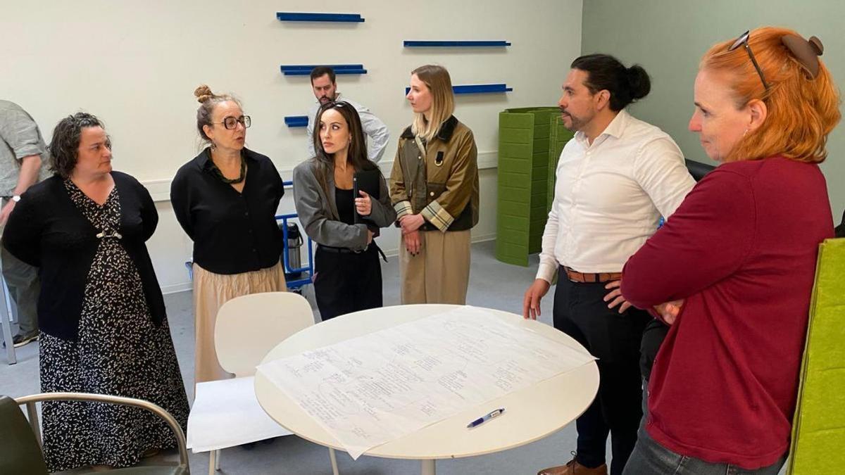 Miembros de la UVigo durante una de las reuniones del proyecto Astral.
