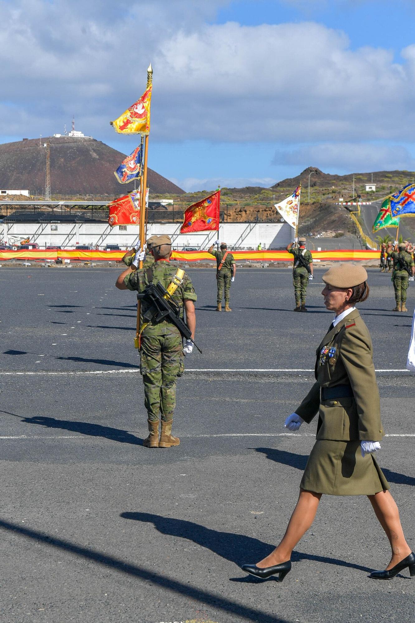 Celebración del día de la patrona de Infantería en Las Palmas de Gran Canaria