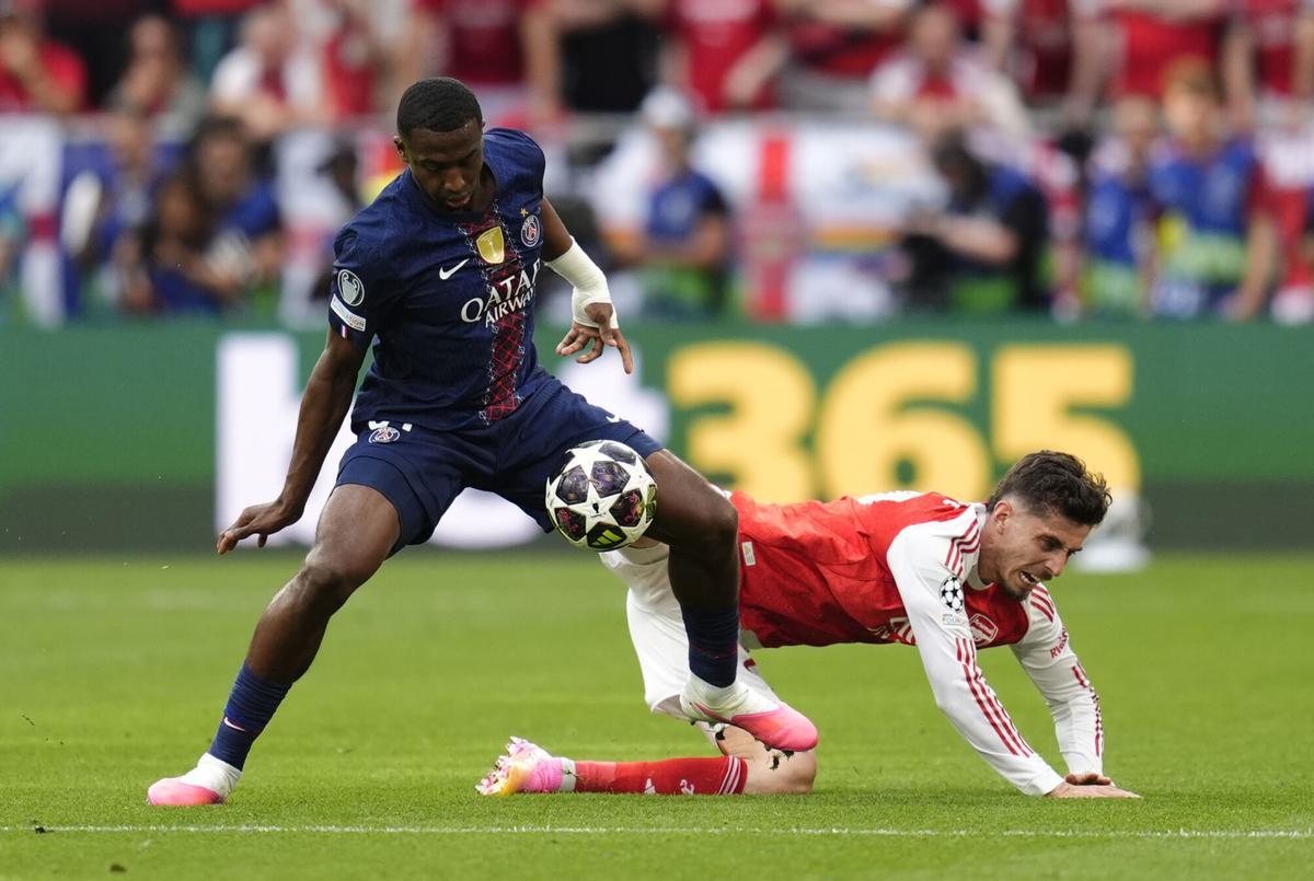 Final de la Champions League: PSG - Arsenal.