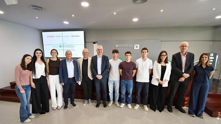 UManresa premia treballs de recerca d'estudiants de Barcelona i Roquetes