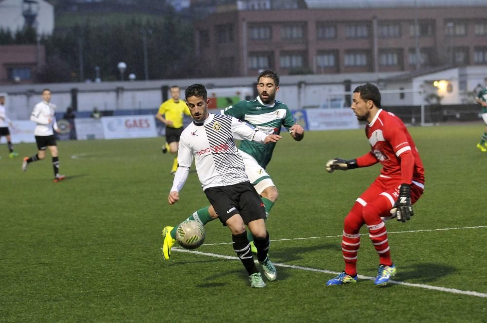 El partido entre el Caudal y el Coruxo, en imágenes