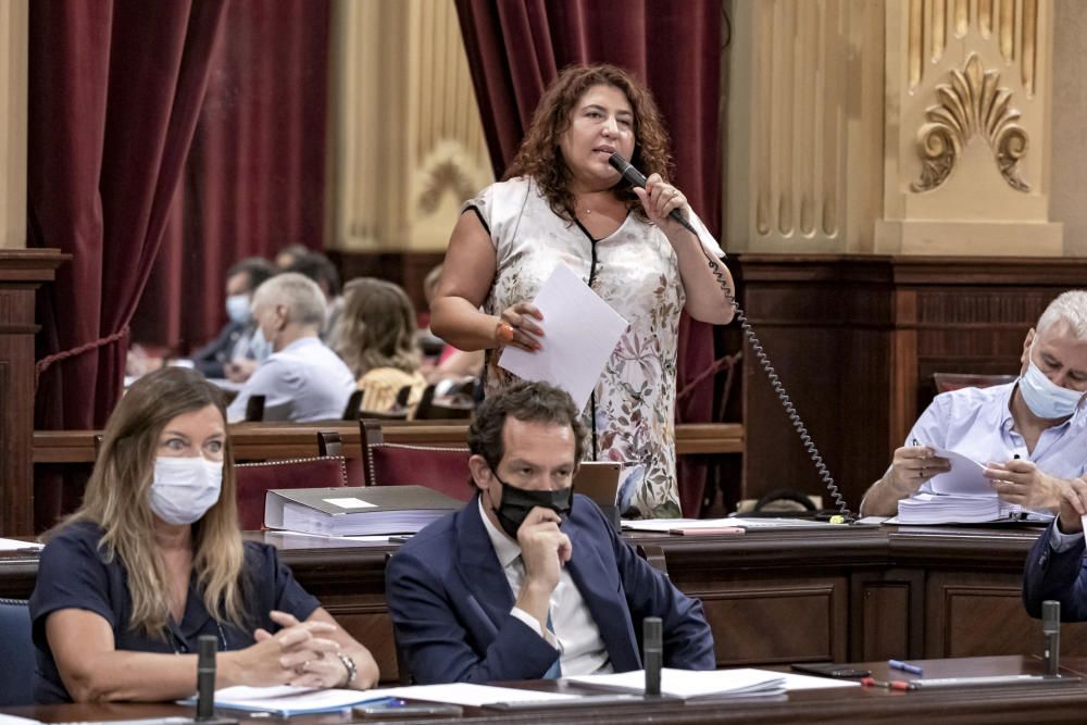 Pleno del Parlament del día 21 de julio de 2020