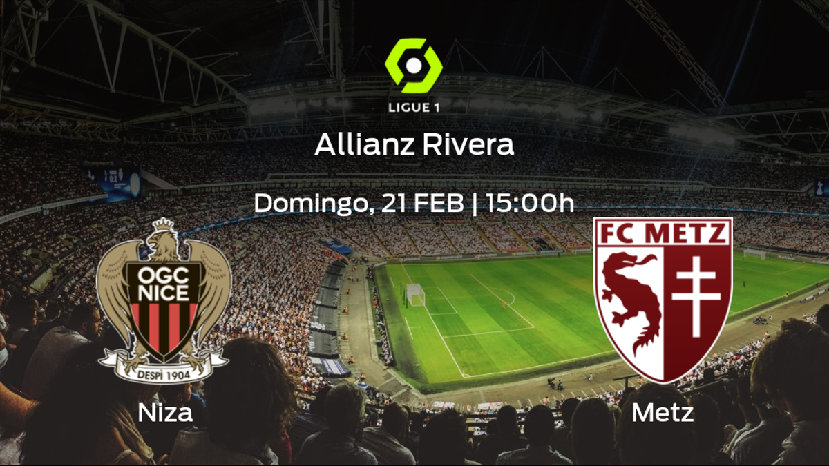 Jornada 26 de la Ligue 1: previa del encuentro OGC Niza - FC Metz