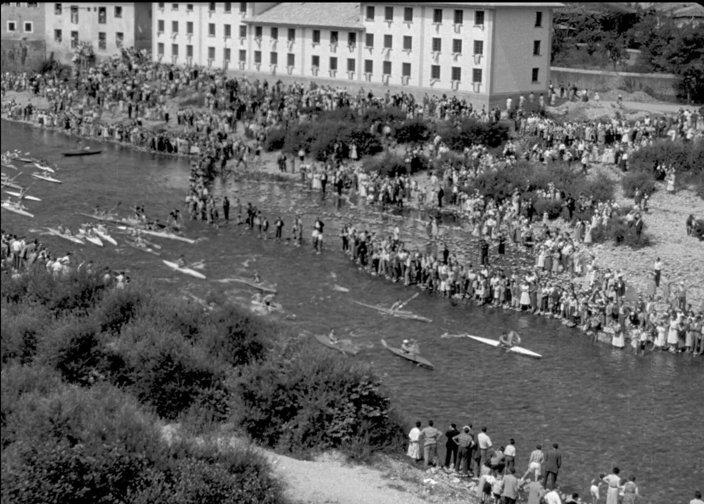 EN IMÁGENES: Así fue el Descenso del Sella del año 1955