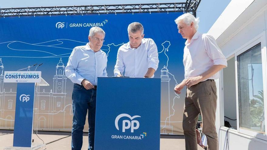 Marco Aurelio Pérez se une al PP para "conquistar" el Cabildo de Gran Canaria