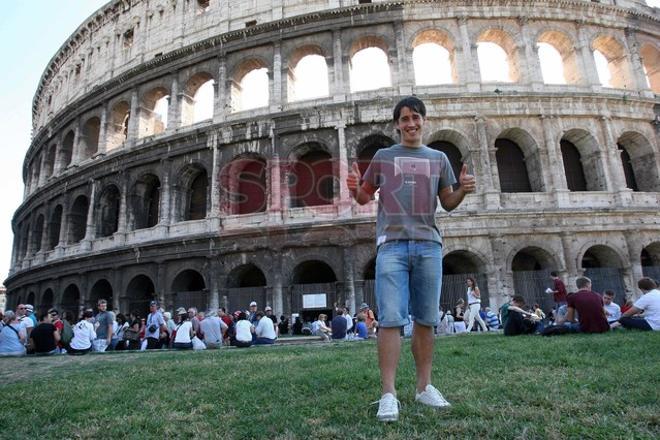 La vida de Bojan en Roma