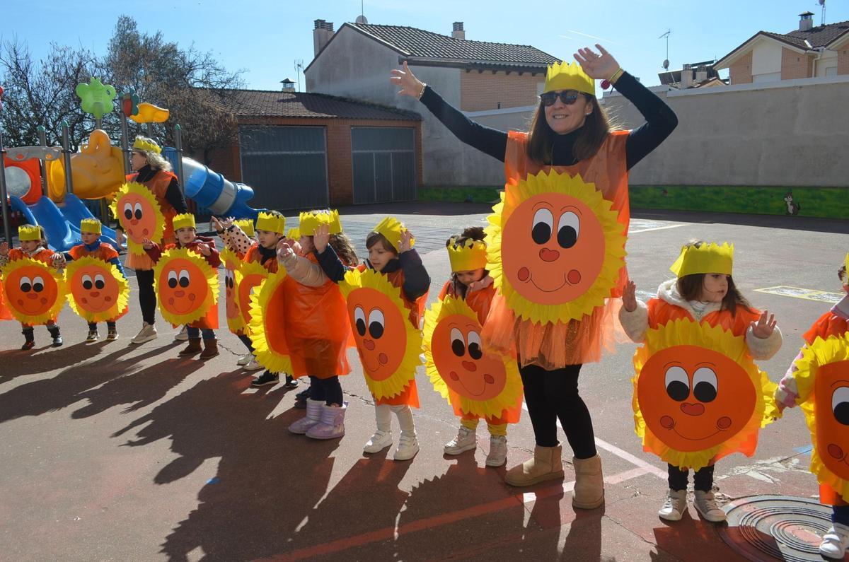El Carnaval, en colegios y escuelas de Benavente