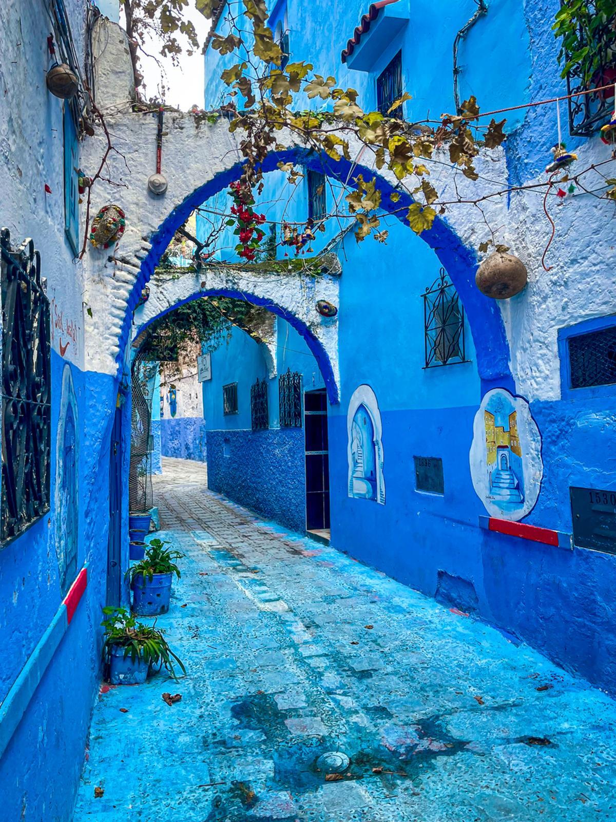 Chefchaouen, la ciudad azul de Marruecos.