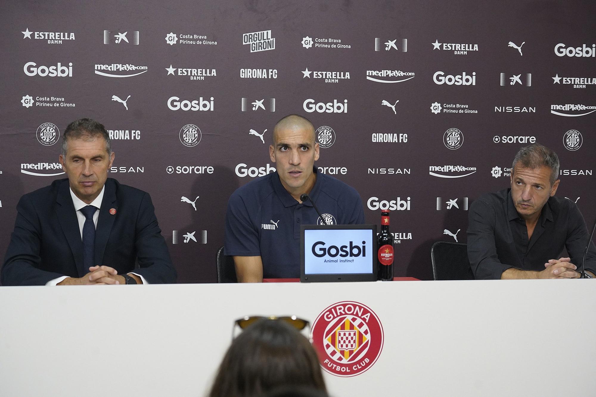 Presentació d'Oriol Romeu, nou jugador del Girona