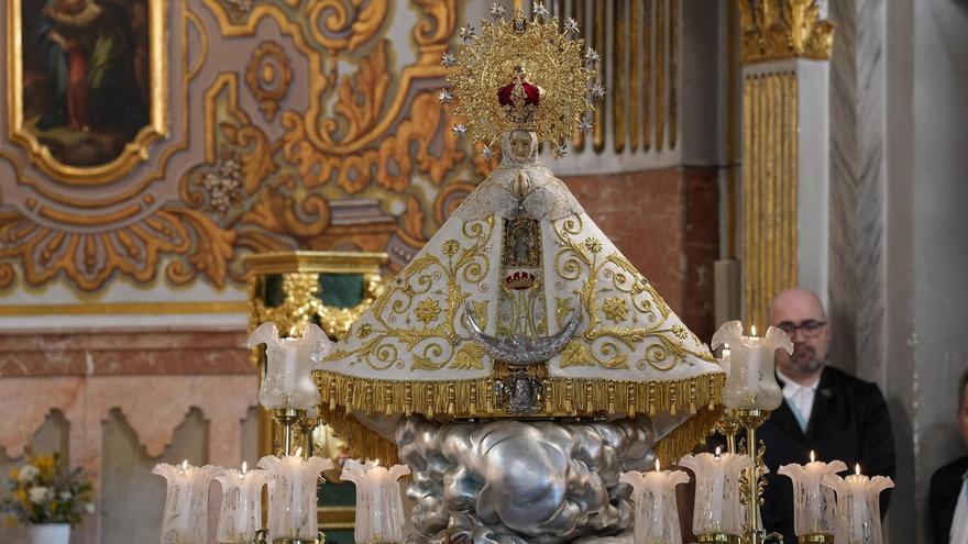 Los comercios se engalanan en honor a la Virgen del Lledó en Castelló: El mejor tendrá premio