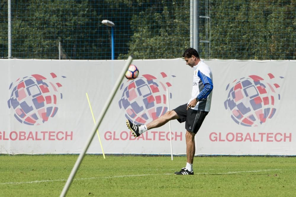 Entrenamiento del Real Oviedo