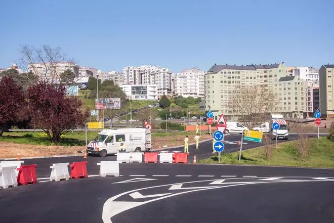 Comienza la señalización de los cortes en A Pasaxe en Semana Santa