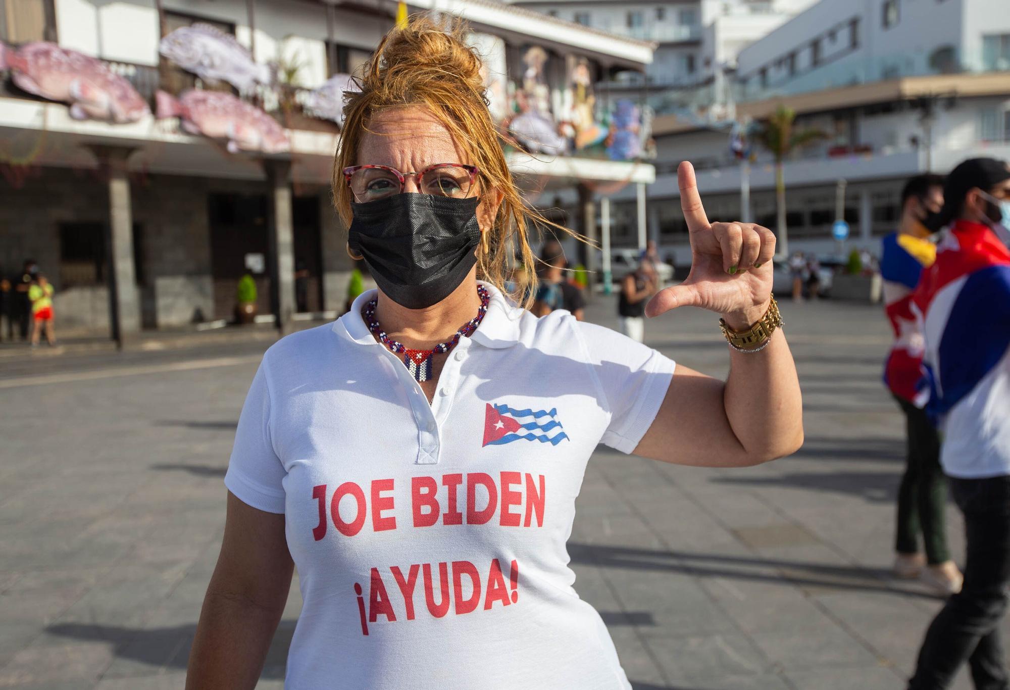 Manifestación por una Cuba libre