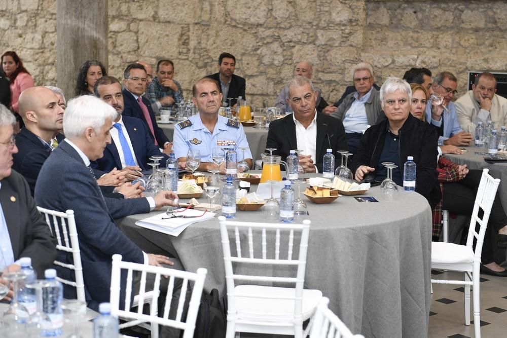 El presidente de la Agencia Nacional de Evaluación de la Calidad y Acreditación (ANECA), José Arnáez, en los desayunos Universidad-Sociedad