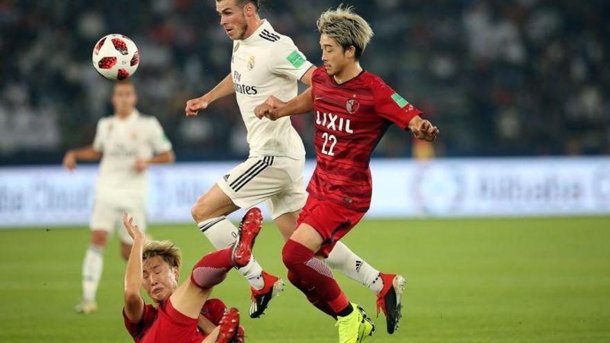 Bale impulsa a un insípido Madrid ante el Kashima japonés (1-3)