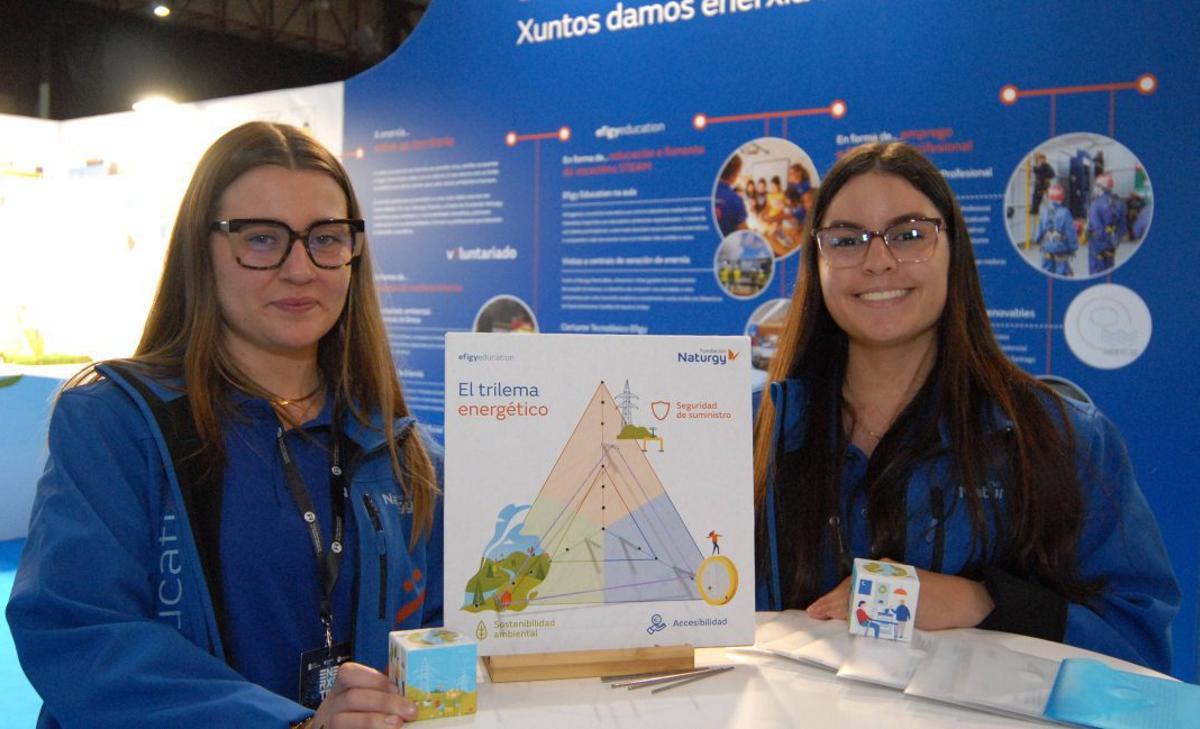 Educadoras de Fundación Naturgy. | BERNABÉ/JAVIER LALÍN
