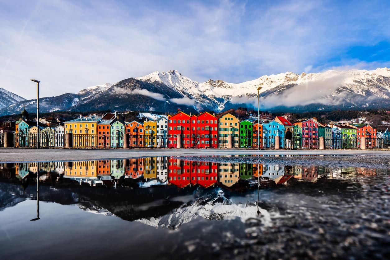 Admira a Innsbruck con vista de águila desde el trampolín de salto de Bergisel