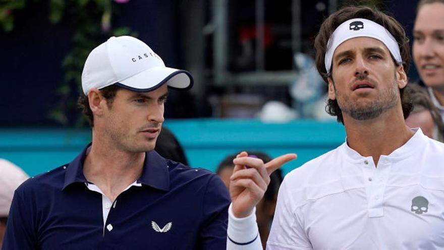 Andy Murray y Feliciano López, en Queen&#039;s