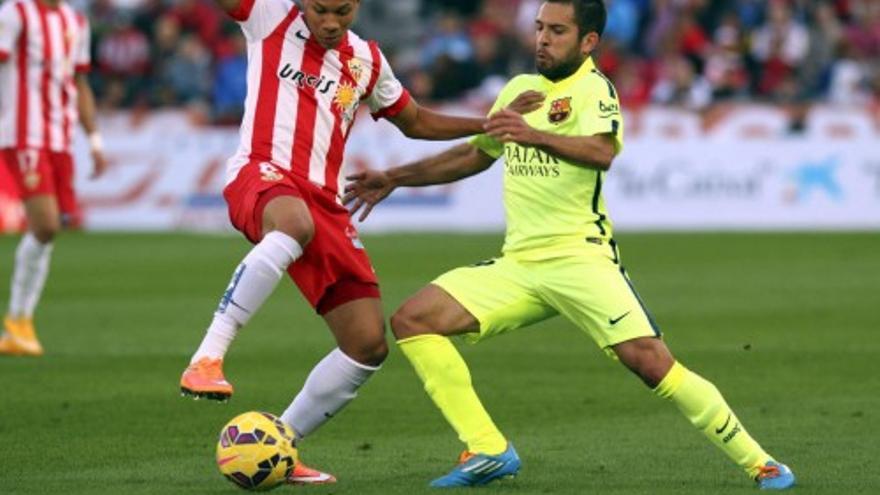 Jornada 11 ª de Liga: Almería - Barcelona