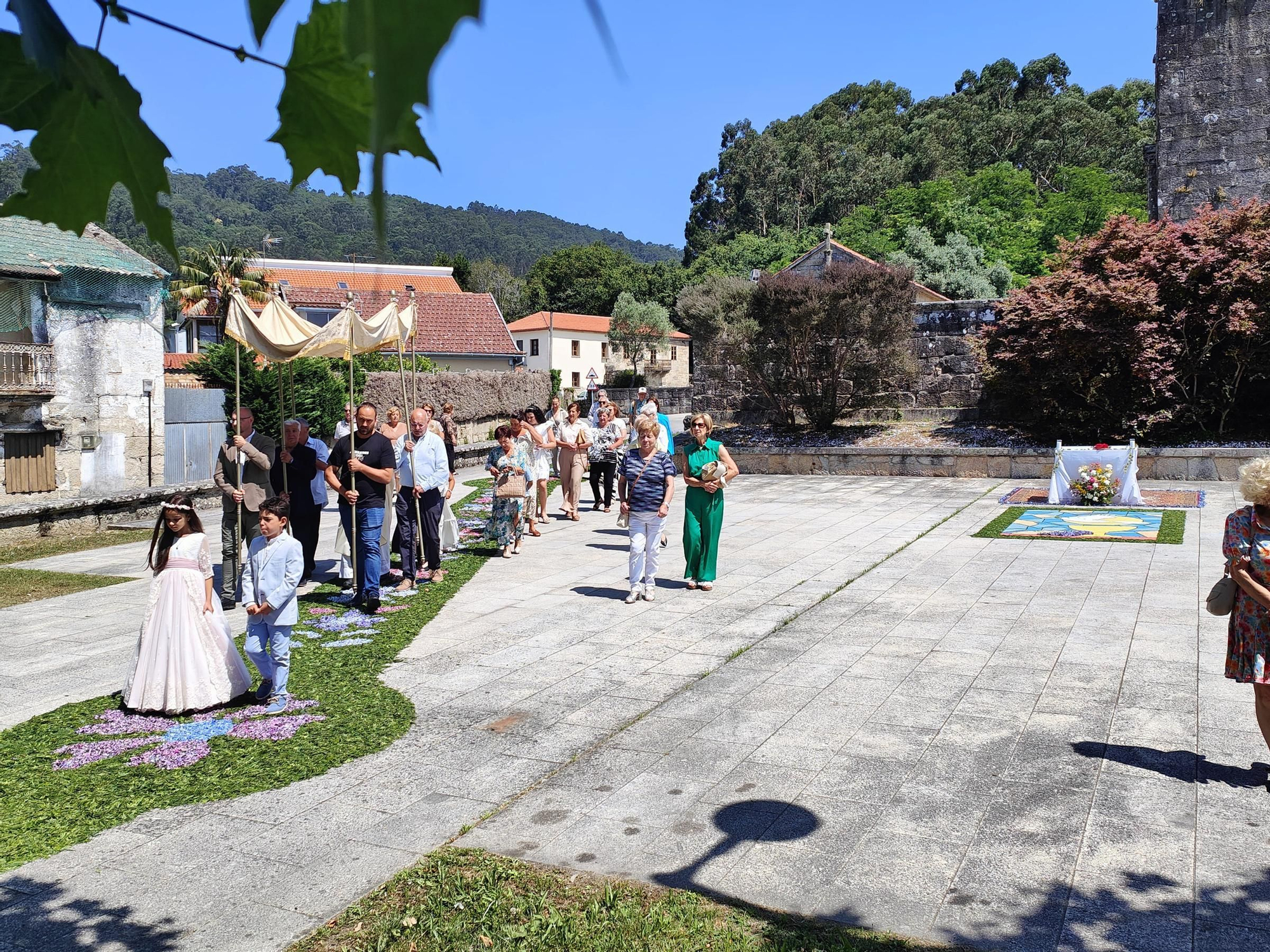 El Corpus Christi de San Martiño en Moaña