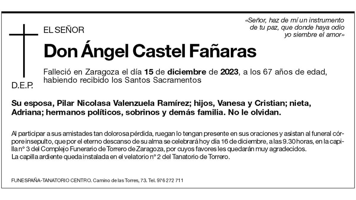 Ángel Castel Fañaras