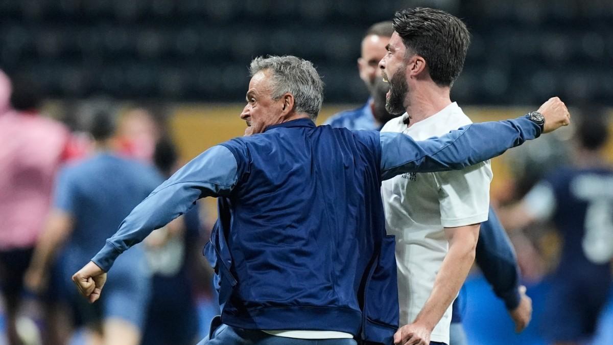 Luis Enrique: "Nuestro objetivo es llegar a la final"