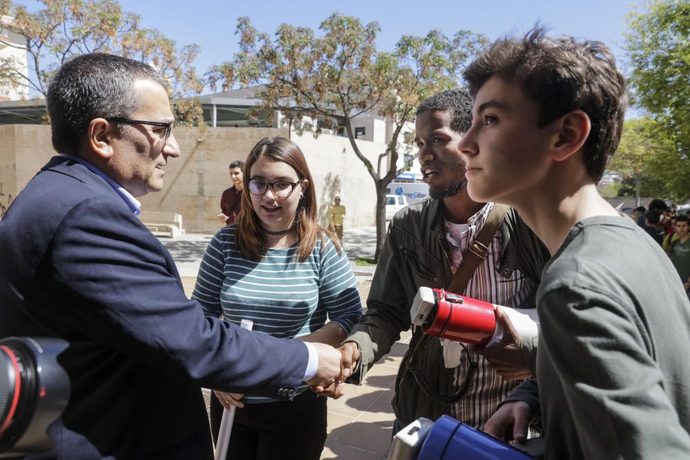 Un total de 6.000 alumnos de Balears hicieron huelga