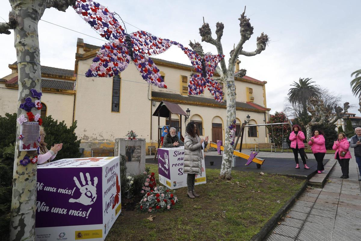 ASISTENTES AL HOMENAJE EN RECUERDO DE AMETS Y SARA, en 2024.