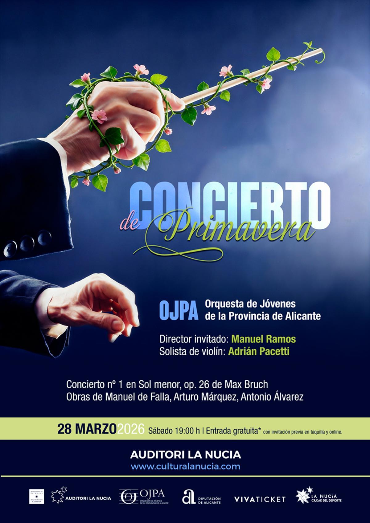 La Nucia cartel Primavera OJPA 2026 1