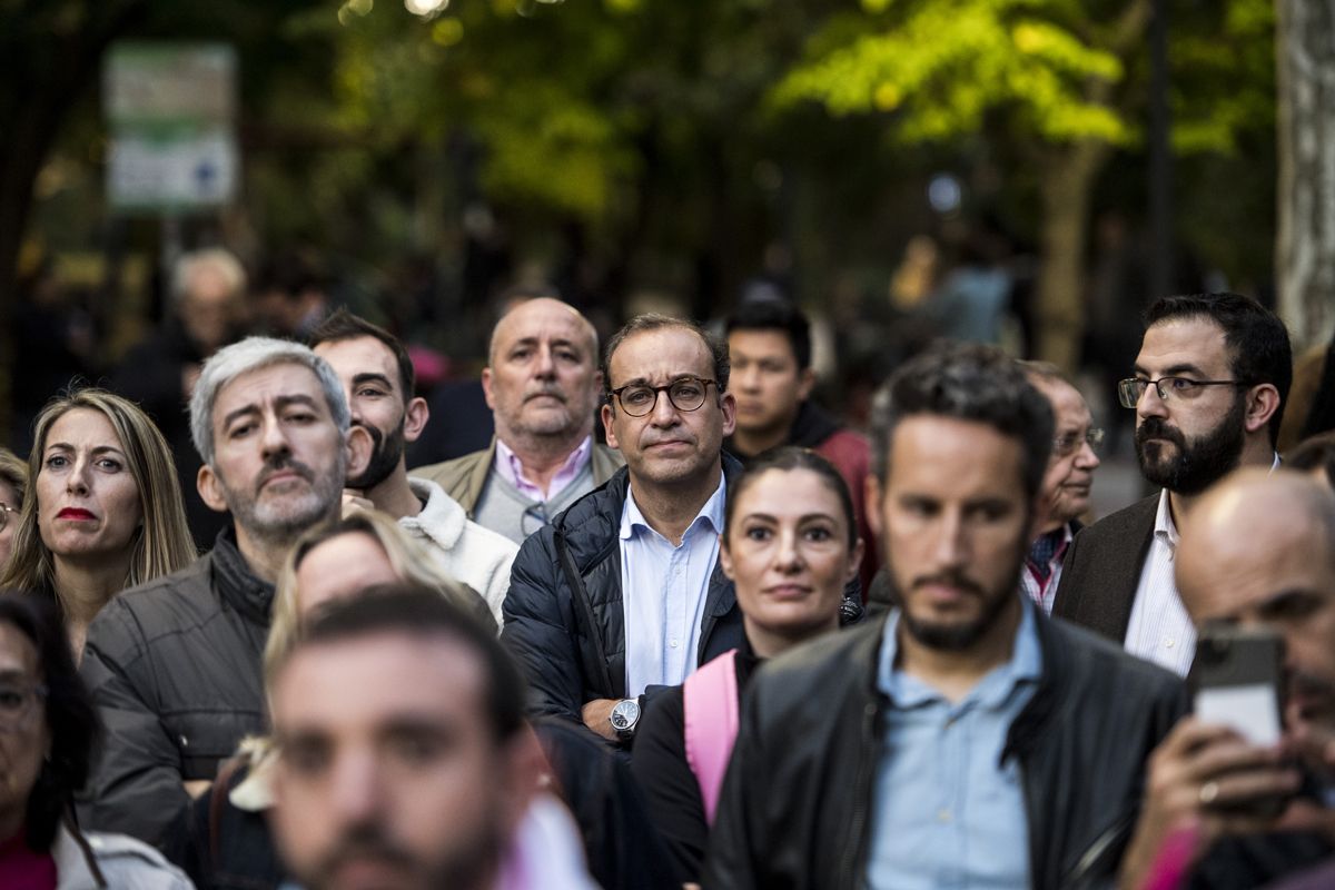 Fotogalería | Así fue la concentración en defensa de los derechos LGBTI en Cáceres