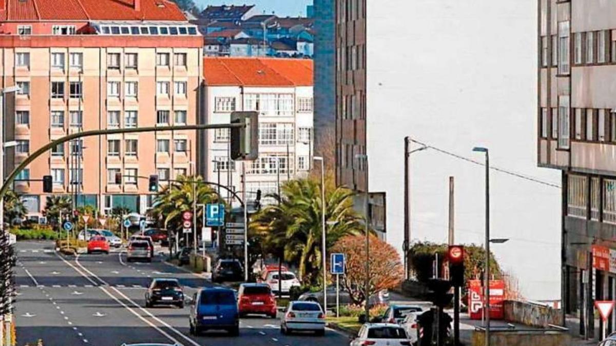 Imagen actual de la avenida Romero Donallo, que en los próximos meses cambiará su imagen