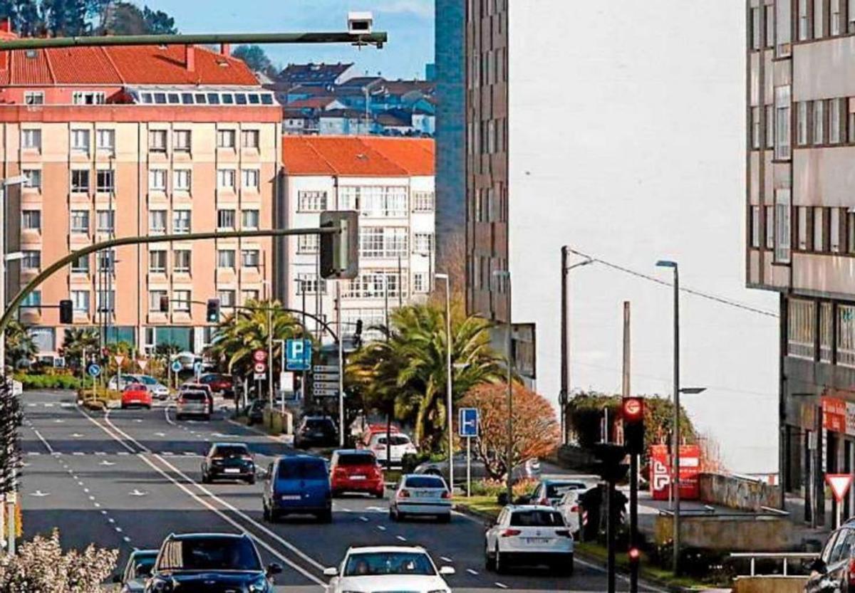 Imagen actual de la avenida Romero Donallo, que en los próximos meses cambiará su imagen