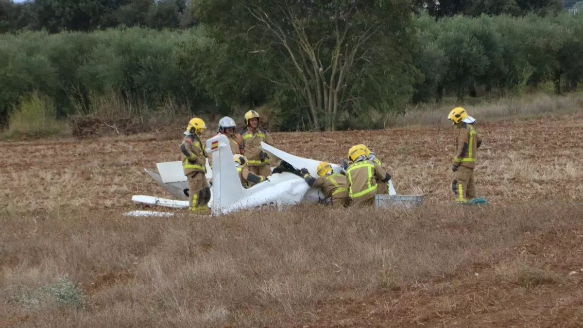 Mor el pilot de l'ultralleuger que s'ha estavellat en un camp a Viladamat