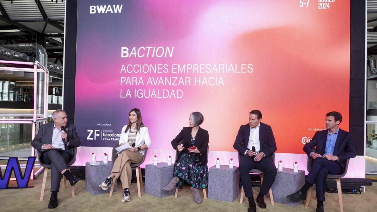 Sesión BAction sobre &quot;Acciones empresariales para avanzar hacia la igualdad&quot; moderada por Pere Navarro