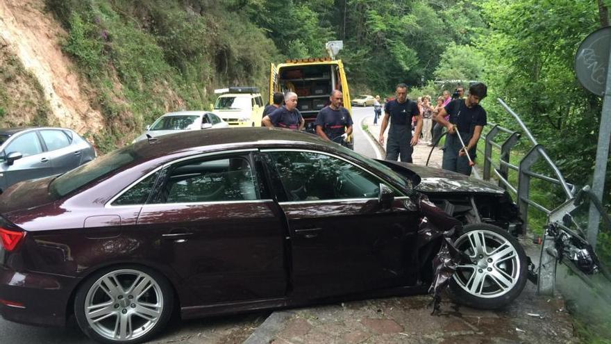 El conductor francés que atropelló a una familia en Covadonga, imputado por lesiones graves