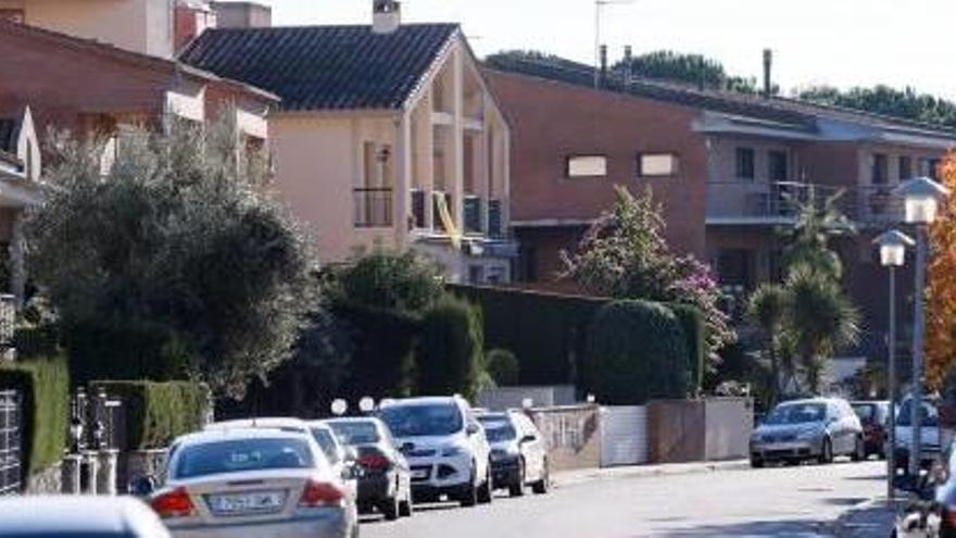 El carrer Prunell, de la Creu de Palau de Girona, és un dels que el 2016 van ser assaltats pels lladres .