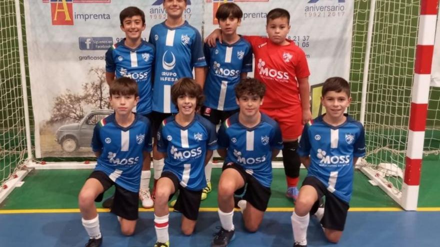 El A Estrada Futsal pelea por el título de campeón alevín