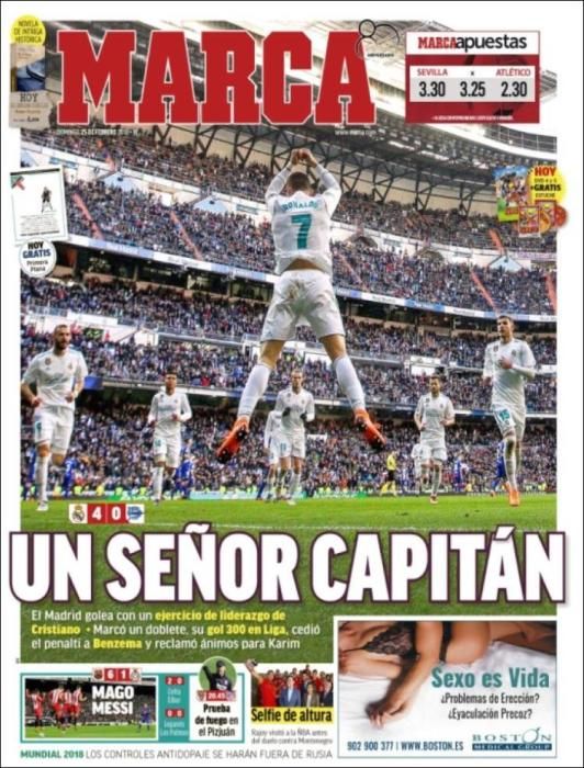 Portadas del 25 de febrero