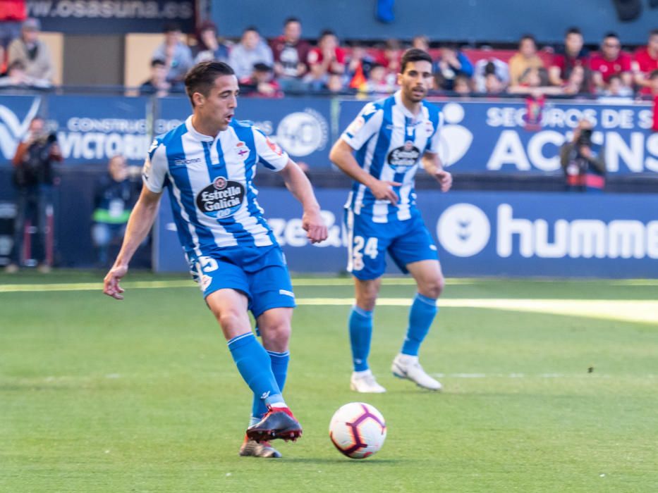 El Dépor cae ante Osasuna