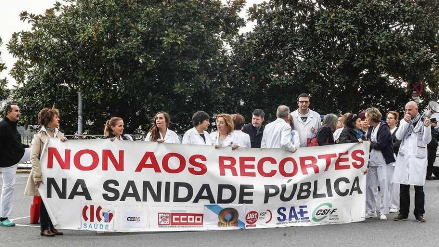 Sanitarios exigen más personal en A Coruña