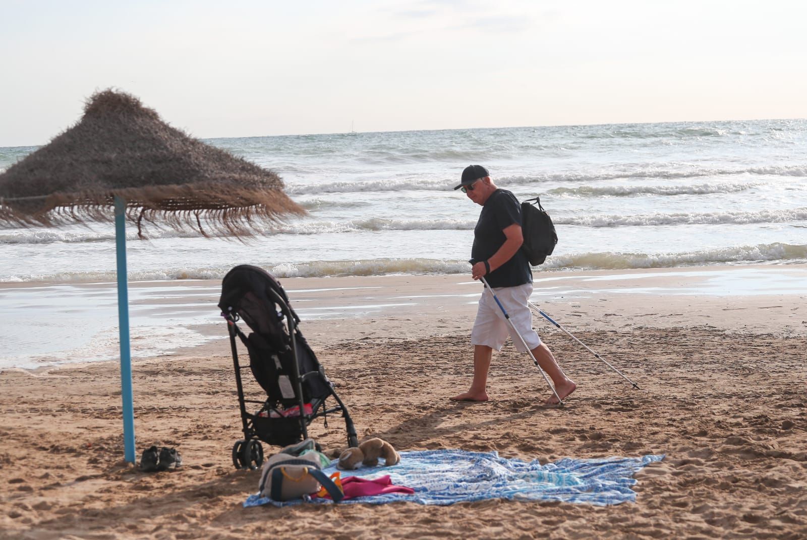 La alerta amarilla en València provoca temporal marítimo