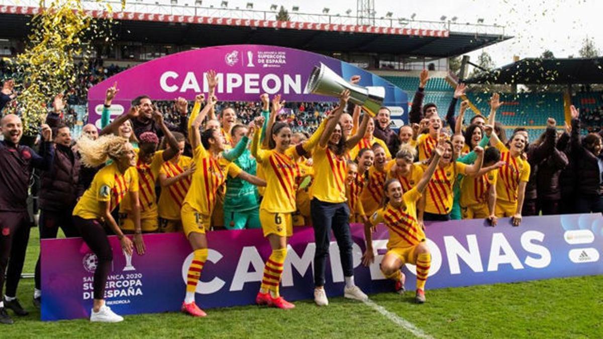 Así ha sido la victoria del FC Barcelona Femeni ante la Real Sociedad en la final de la Supercopa de España